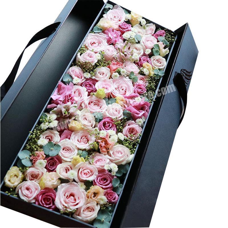 Factory customization flower packaging box flower box roses flower box