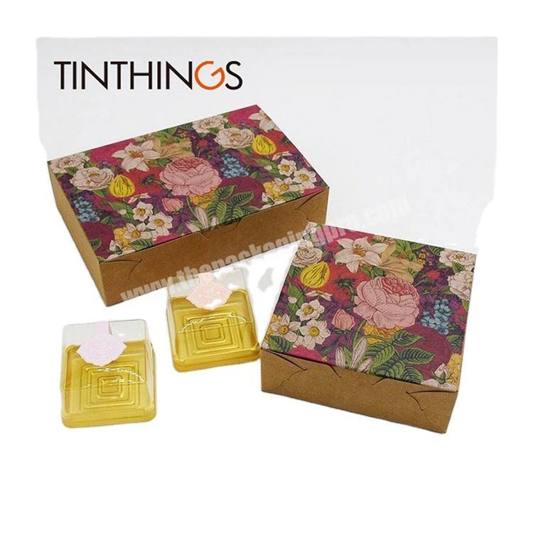 Factory customized moon cake packaging box made with pictures