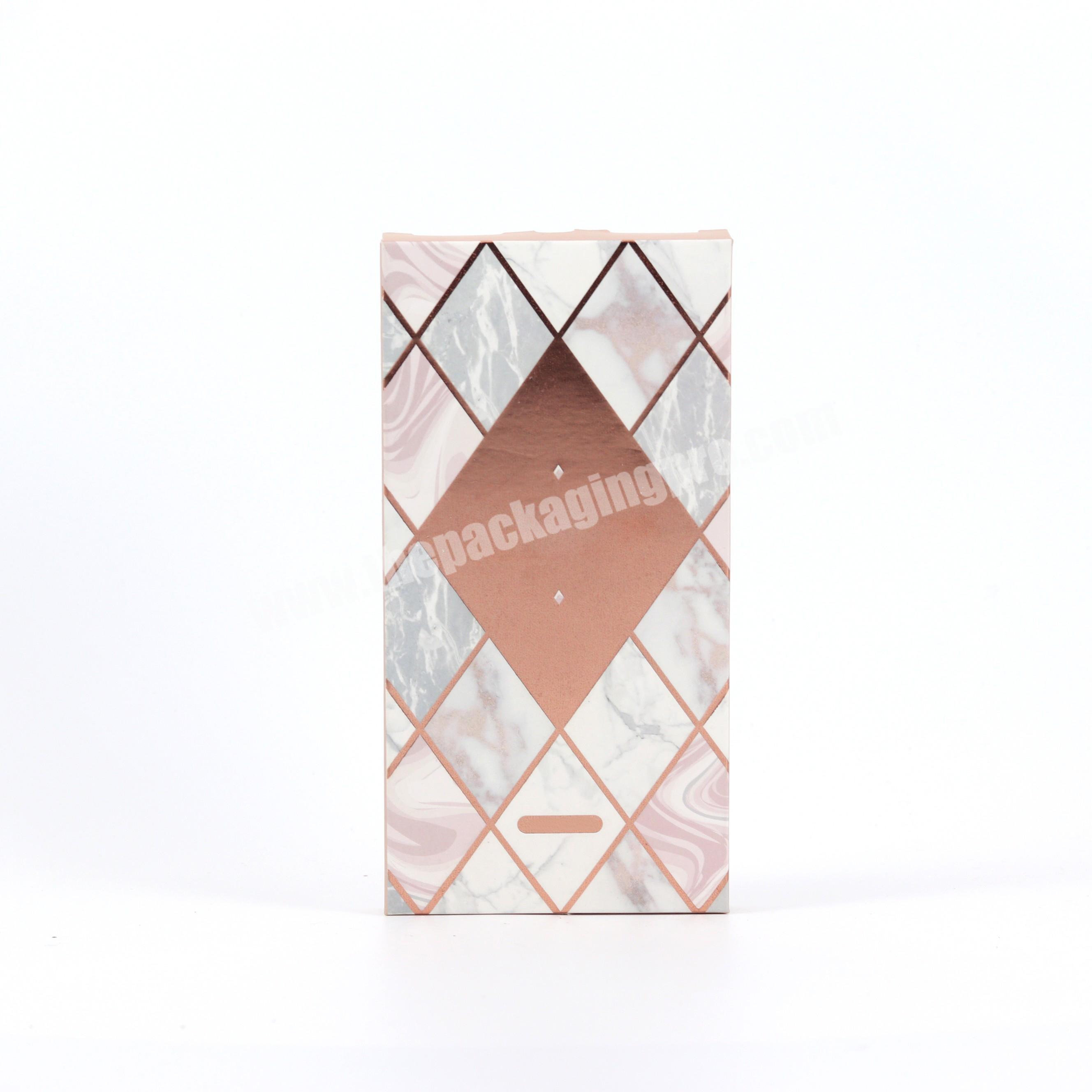 Factory Customized Rectangular Cardboard Christmas Advent Calendar Beauty Packaging Geometric Gift Box with Ribbon Closure