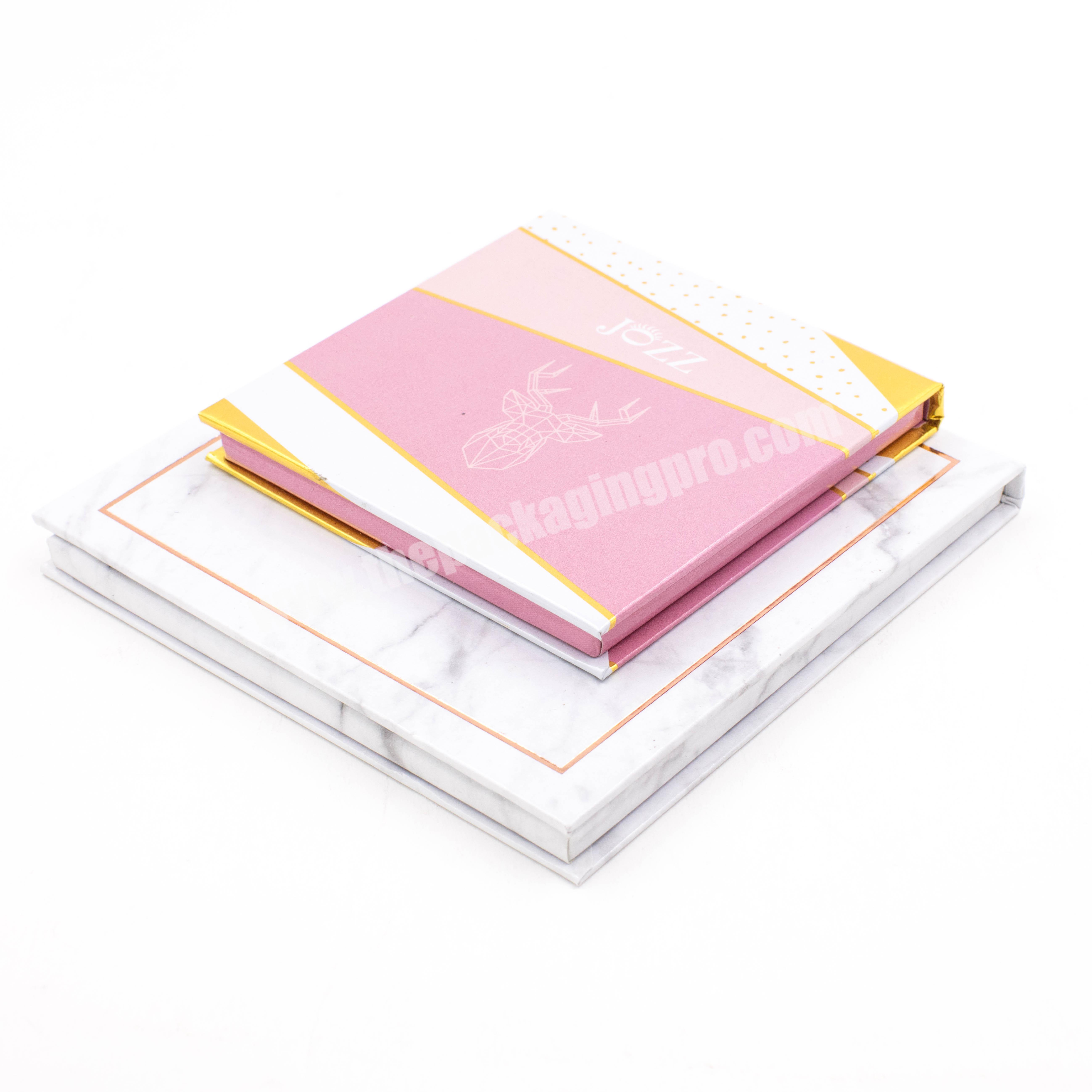 Factory Direct Book Type Paper Cosmetics Set Box and Packaging Box