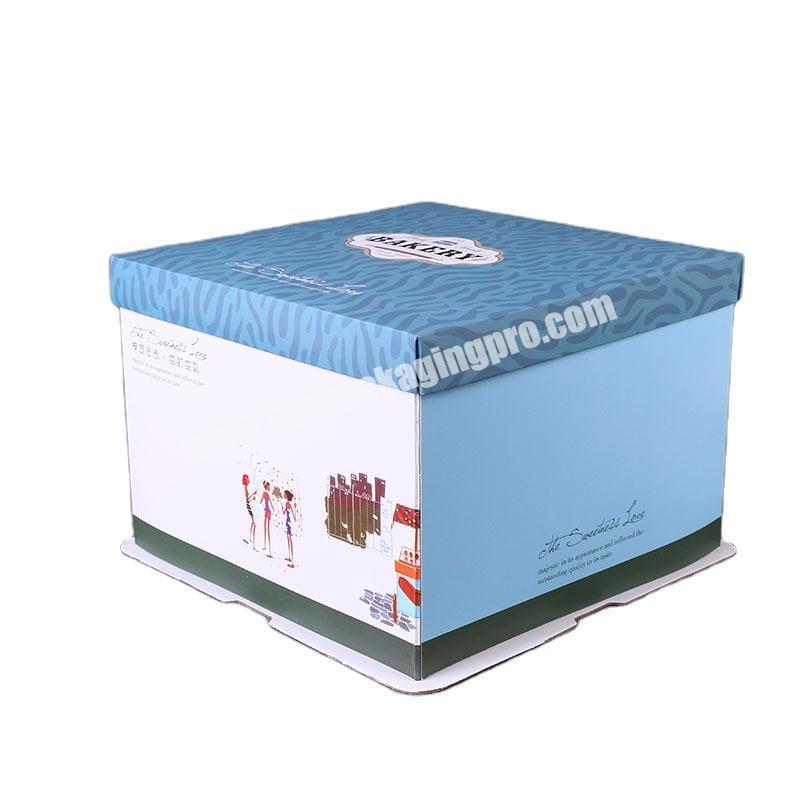 Factory direct cardboard box for cake cardboard cake boxes carton box cake