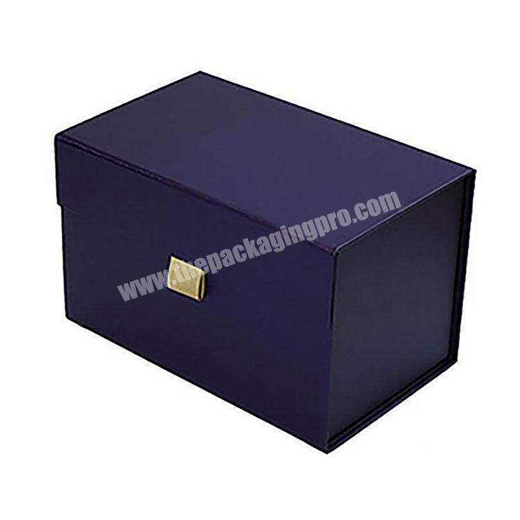 Factory direct custom large luxury closure magnetic gift box