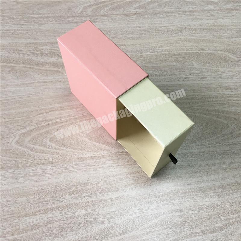 factory direct customized logo gift packing boxes paper cardboard drawer box