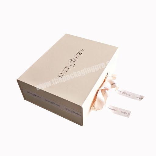 Factory Direct High Quality Paper Box With Magnetic Closure Printing Compartment