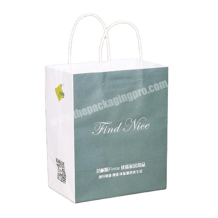 Factory direct paper bags with your own logo wholesale bag supplier