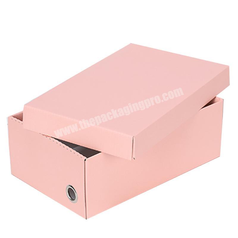 Factory direct price box package for shoes shoe boxes women shoe packaging boxes