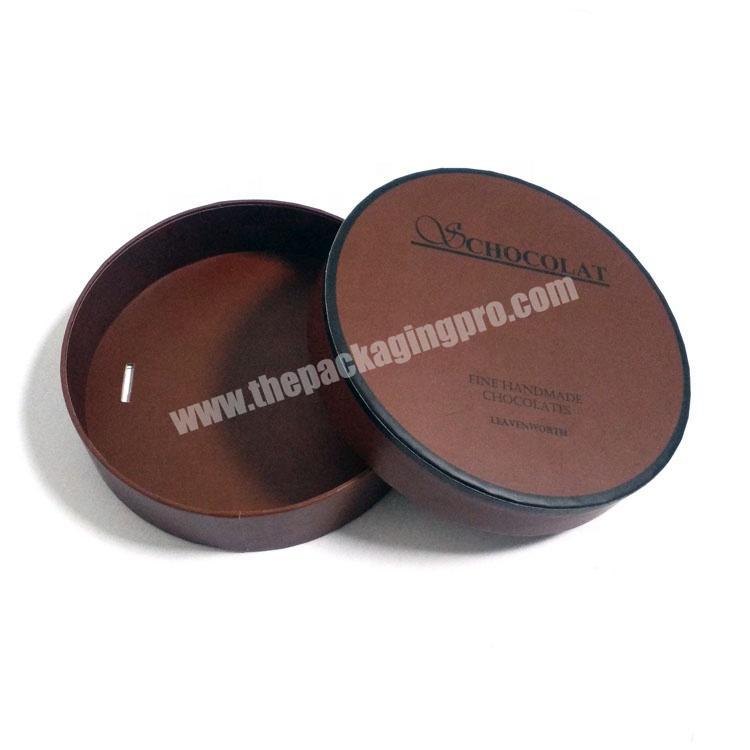 Factory Direct Price Chocolate Paper Box Carton Packaging Brown For Advertising Printing Box