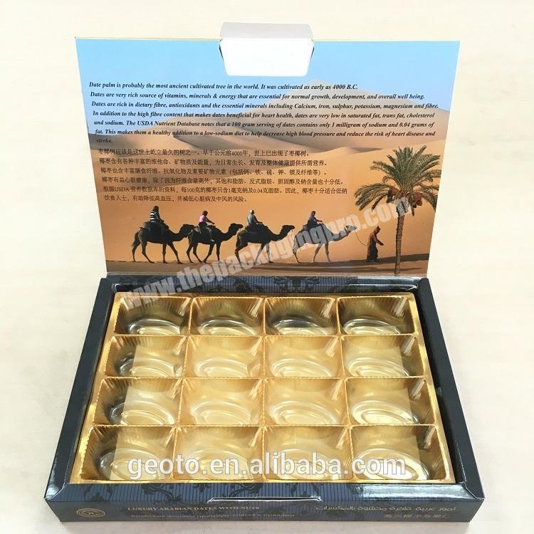 Factory direct sale custom luxury baklava gift boxes packaging China supplier