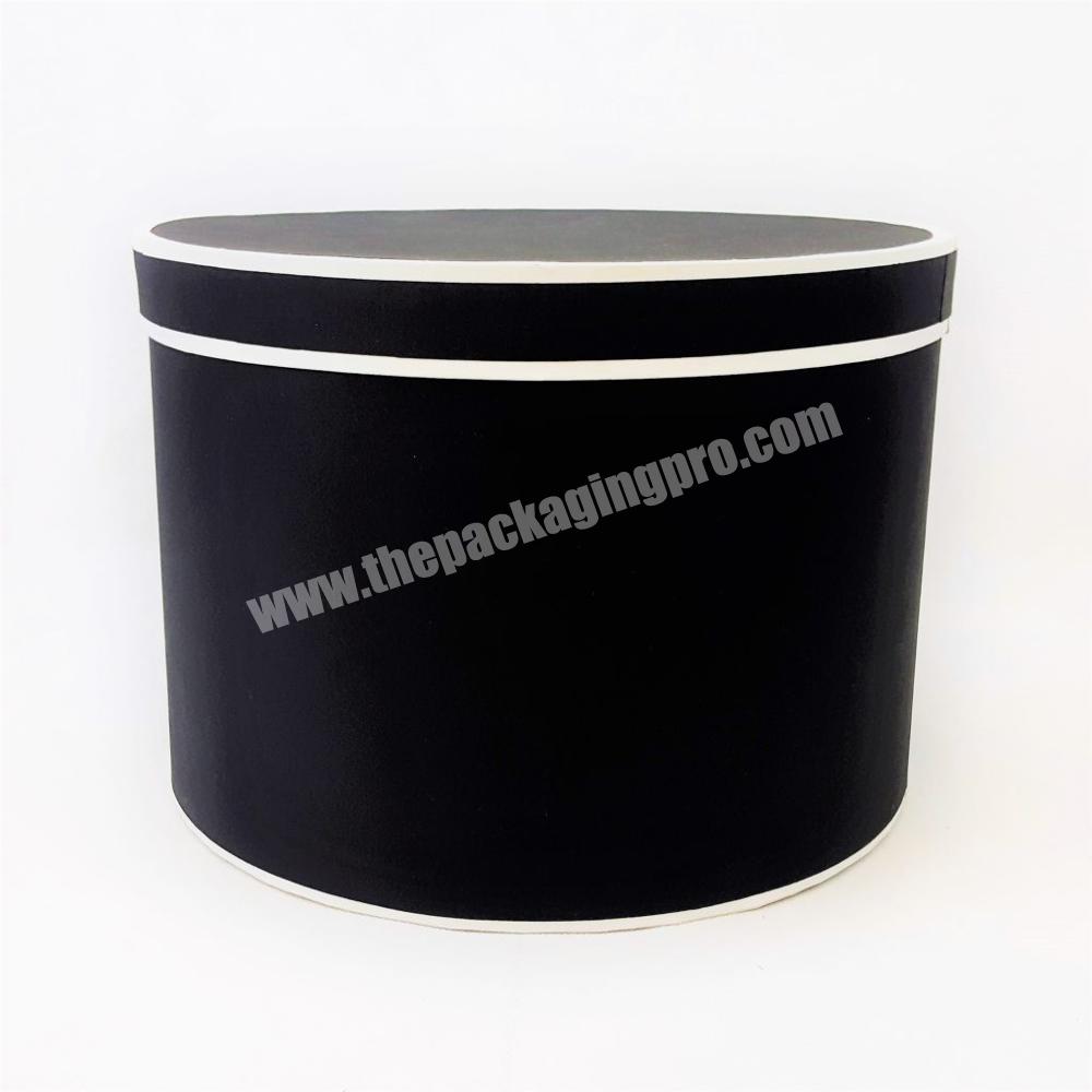 Factory direct sale custom luxury round hat packaging box for hats