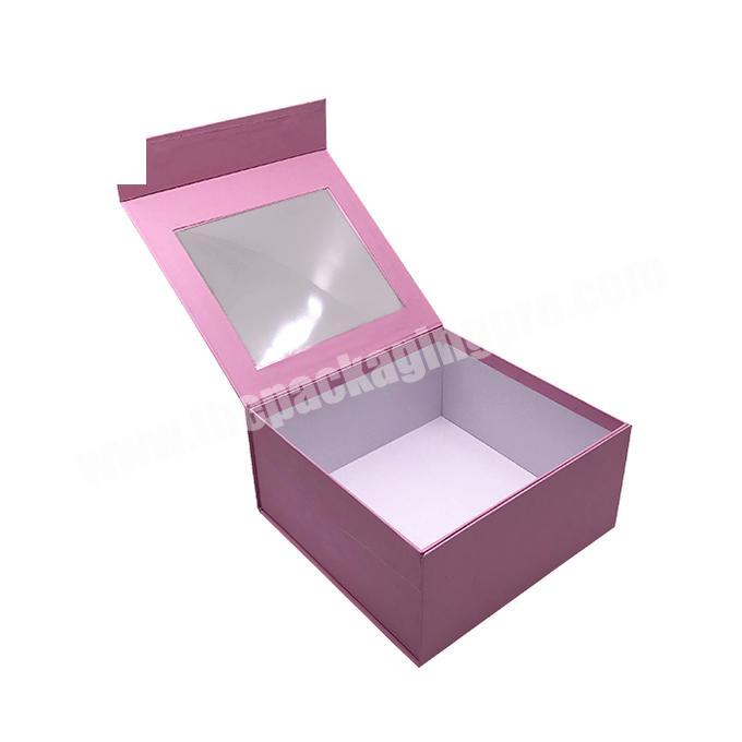 Factory direct sale foil stamped magnetic closure box fancy cardboard gift expensive cosmetics packaging