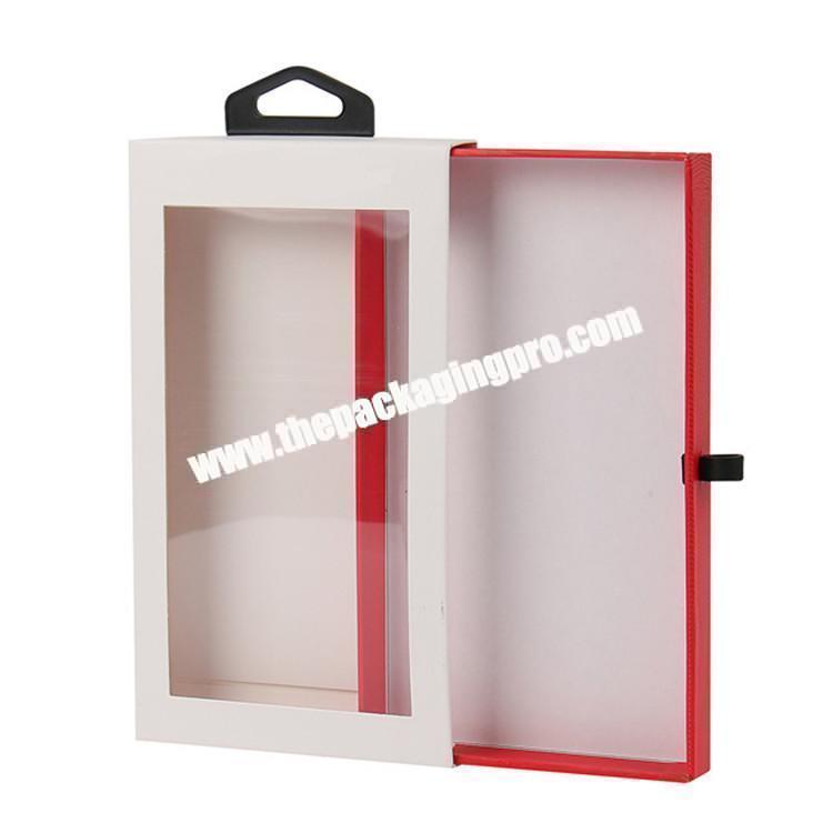 factory direct sale sliding out phone case box packaging