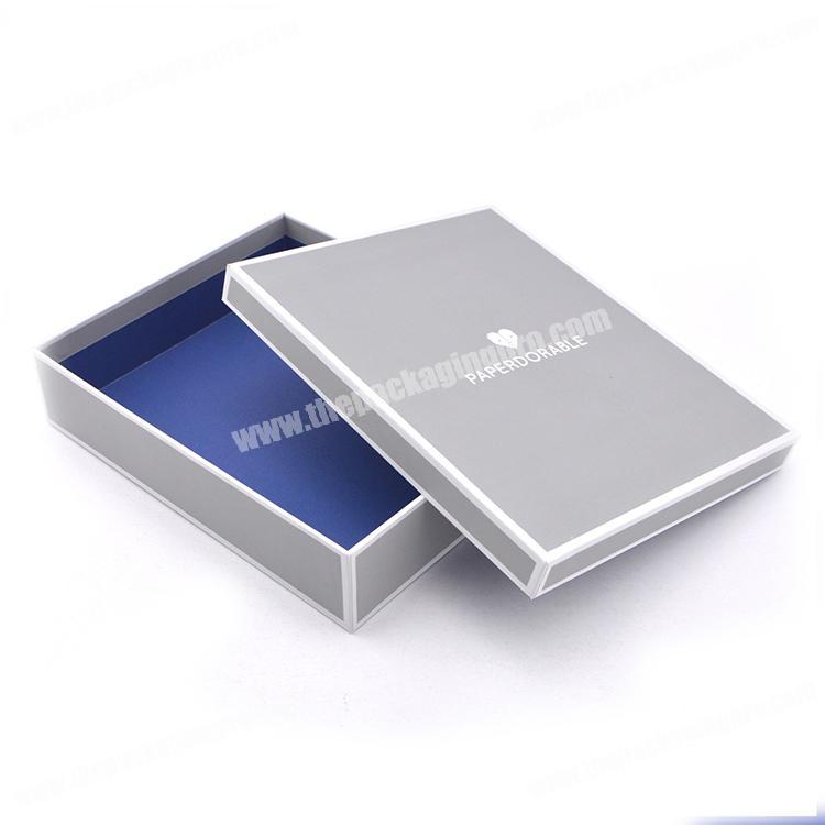 Factory direct sale wholesale clothing logo custom packaging box