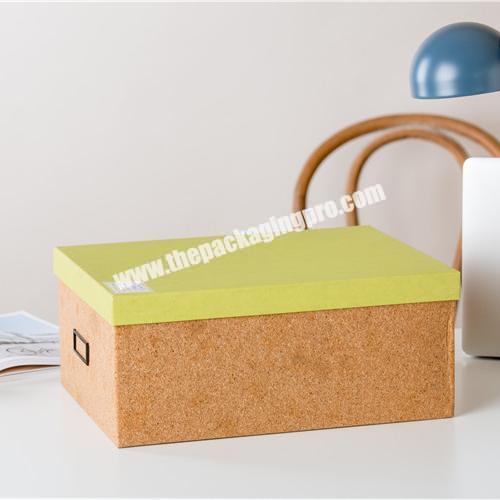 Factory direct sales home organization all sizes multi-colored rectangle paper toy shoe storage box