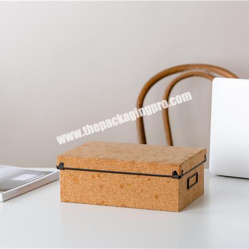 Factory direct sales promotional rectangle multiple sizes cd dvd photo household organizer paper storage box