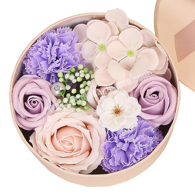 Factory Direct Sales rose boxes flower preserved flower box flower jewelry box Cheap Price