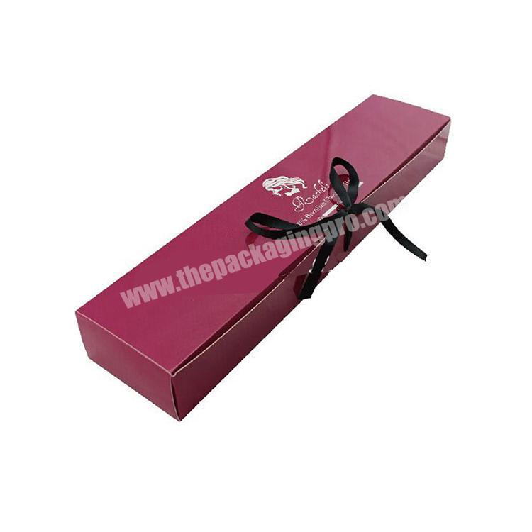 factory direct selling foldable custom wig packaging box