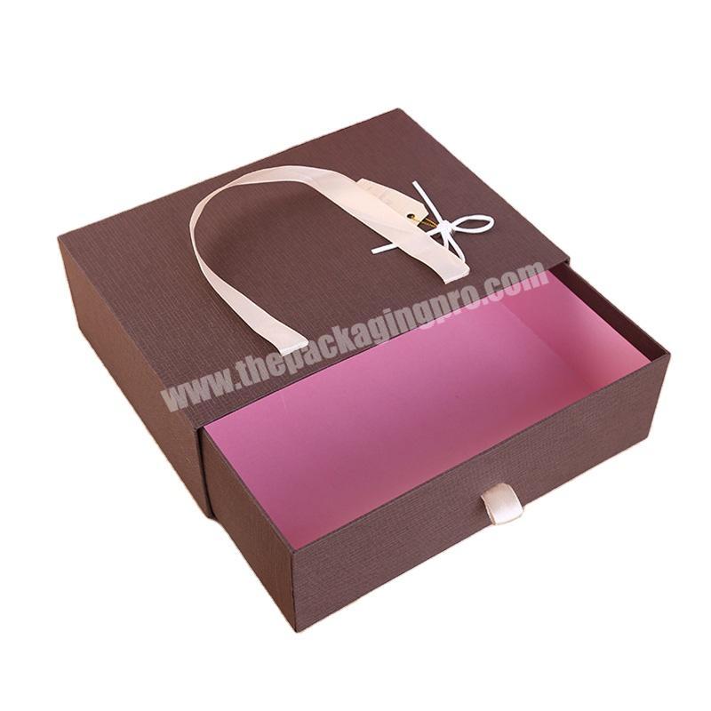 Factory direct selling gift box with drawers gift ring box gift set packaging box