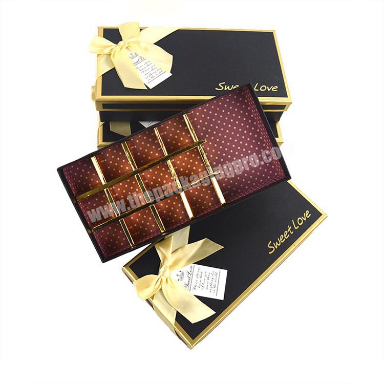 factory direct selling luxury chocolate rose gift box