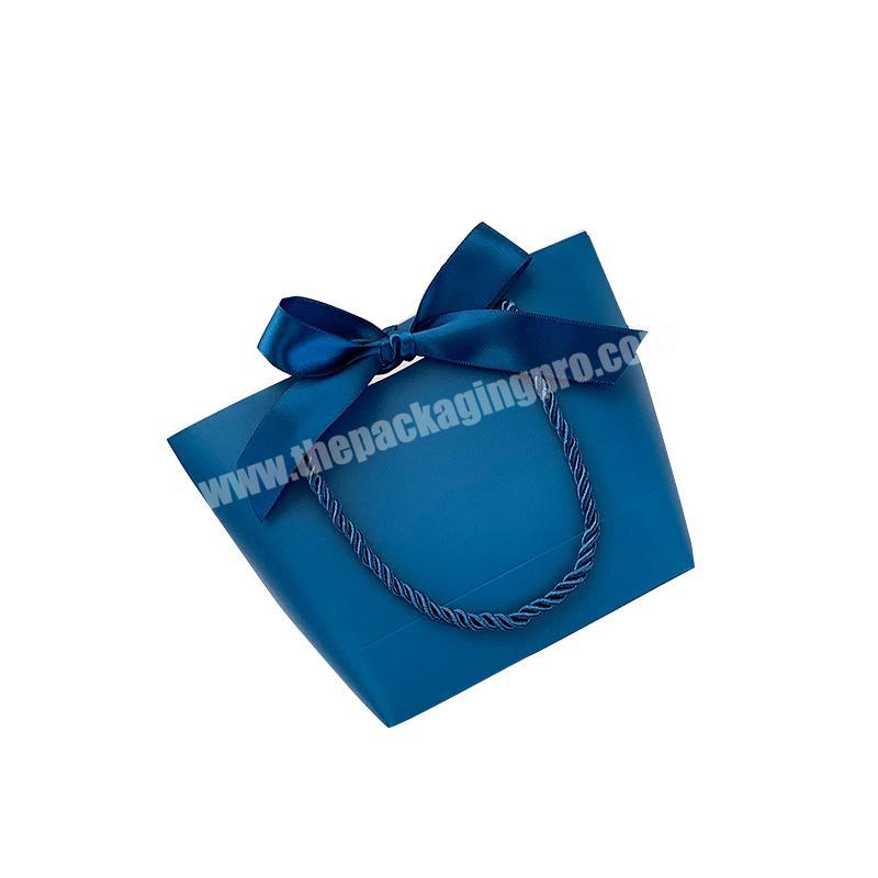 Factory direct selling wedding paper bag personalized bags paper reusable paper bags