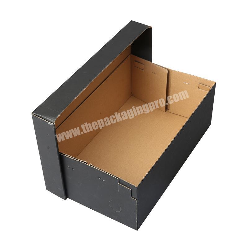 Factory direct shoes box plastic shoe box shoe box stackable with wholesale price