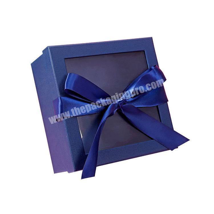 factory direct supplier custom wholesale window gift boxes