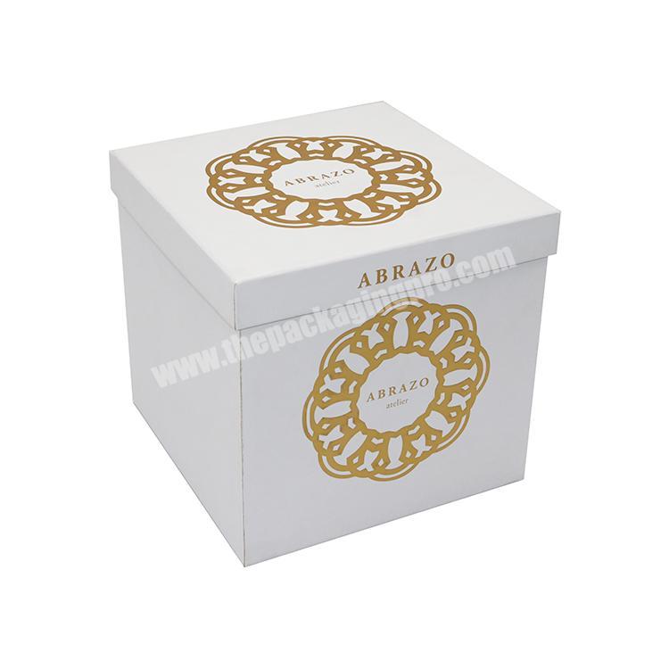 factory direct supplier wholesale luxury flower box paper