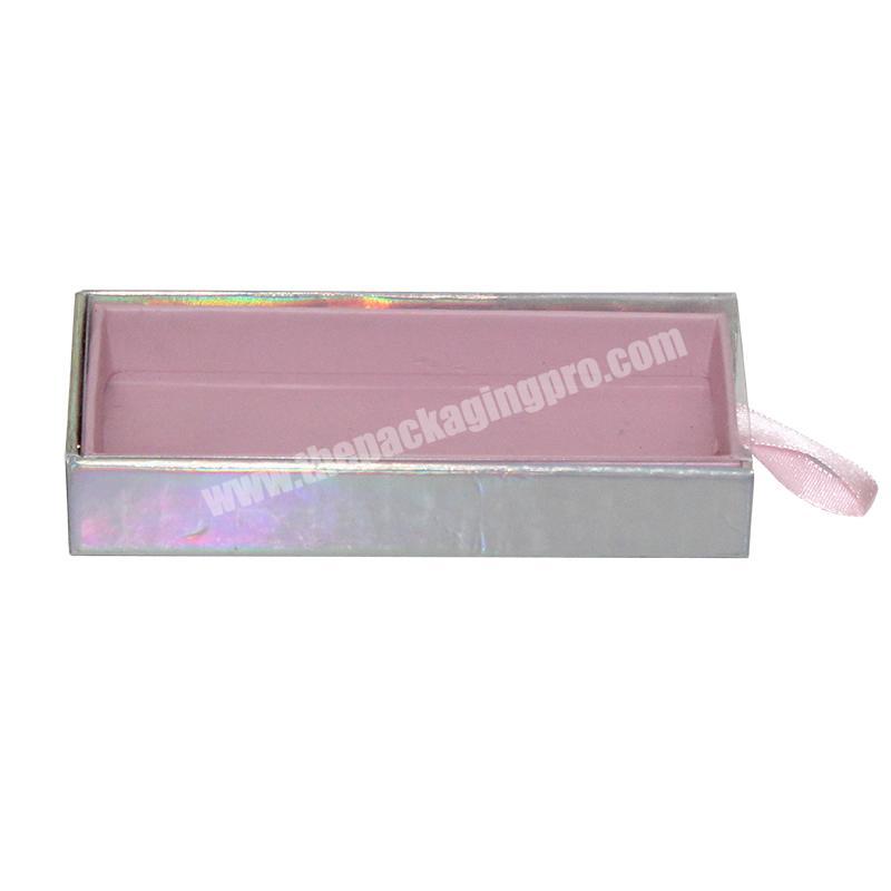Factory Direct Supply Color Print custom Faux Mink Glitter Paper Packaging Eyelash Boxes