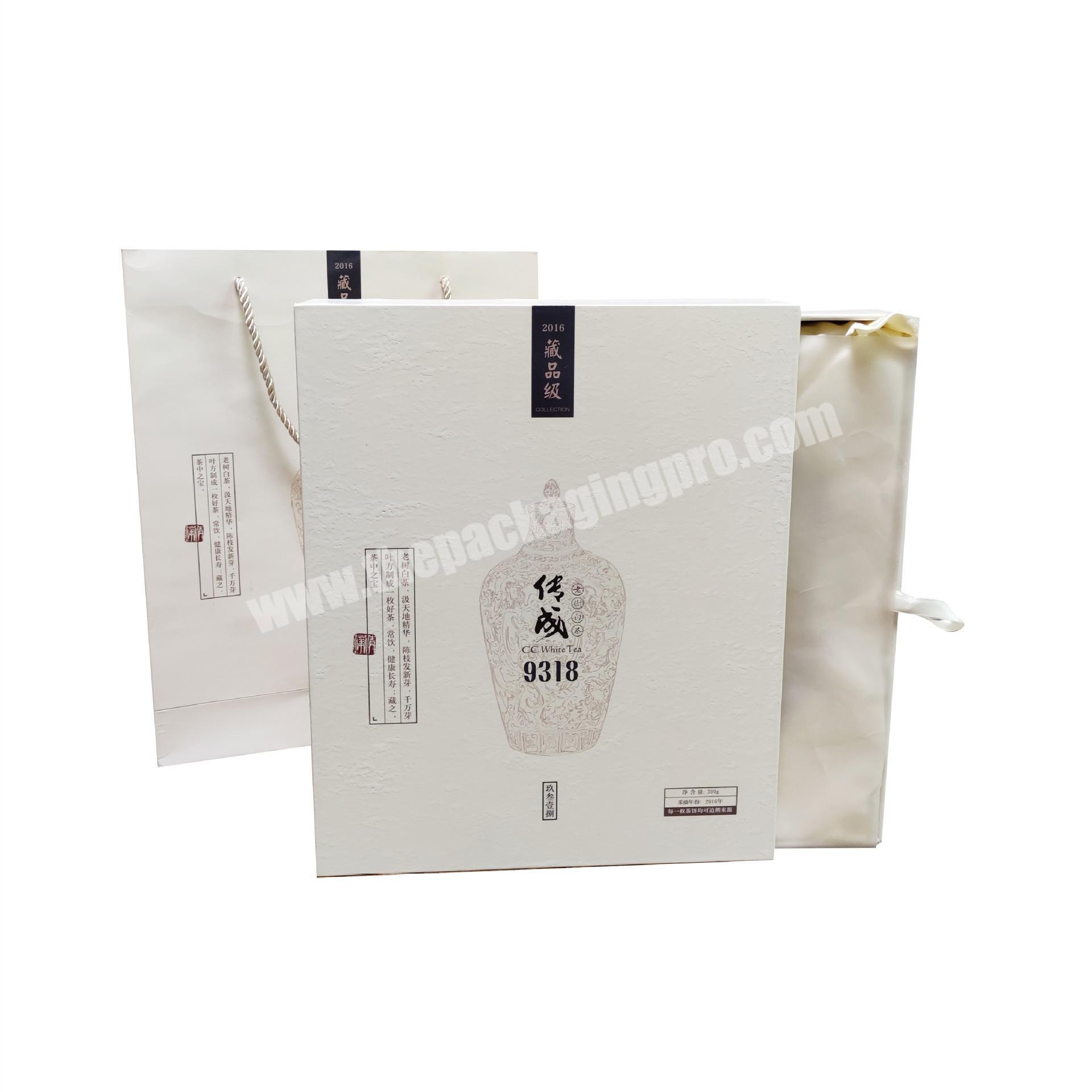 Factory direct tea box packaging is used to show the high quality of tea boxes