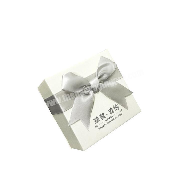 factory directly custom white luxury jewellery packaging