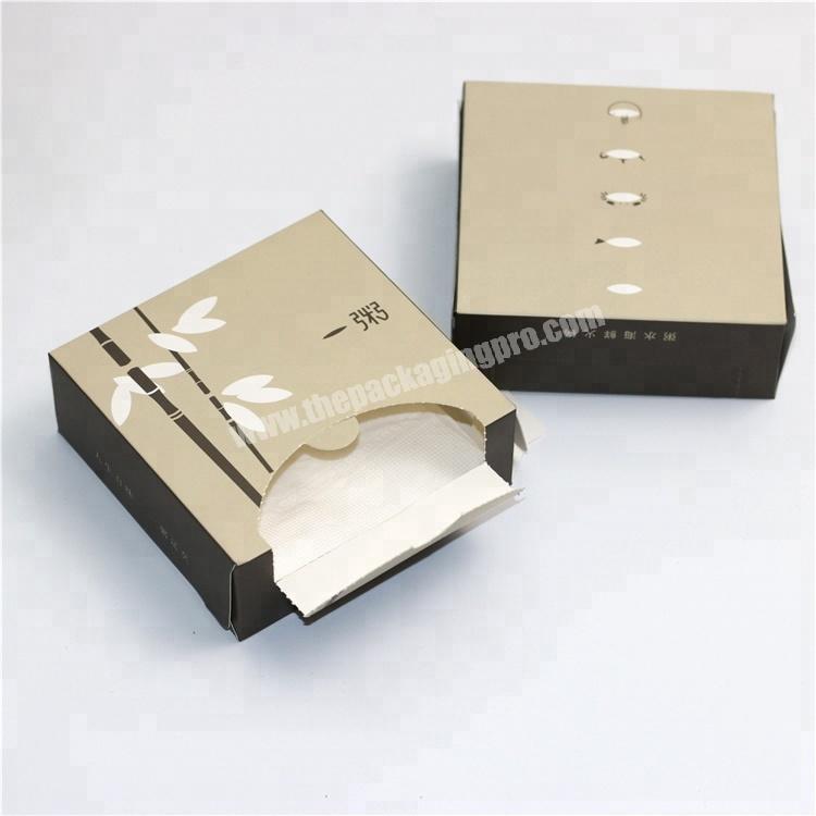 Factory directly sale high quality facial tissue box paper box for tissue