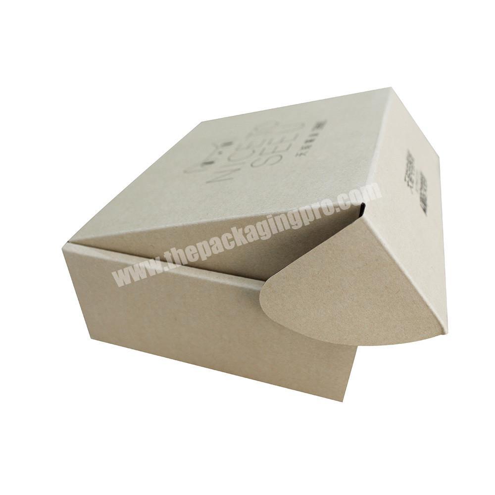 Factory Foldable Custom Printed Size Corrugated Paper Shoe Box Packaging
