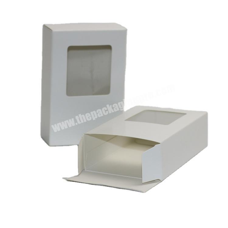 Factory Handmade Soap Carton Printed Packaging Box With Window