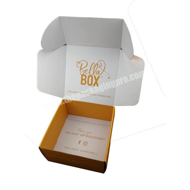 Factory High Quality Carton Packaging Box Gift Custom Full Color Printed