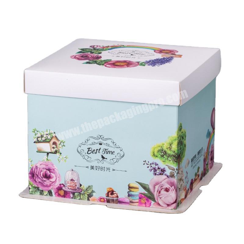 Factory hot sale christmas cake boxes box for cake paper cake box with wholesale price
