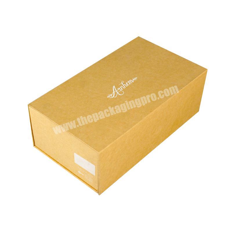 Factory hot sale folding kraft paper box