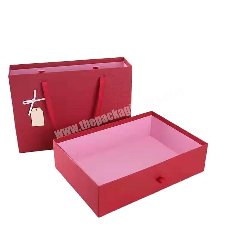 Factory hot sale product packaging box creative gift box packaging for apparel