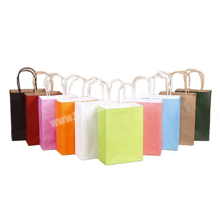 Factory hot sale wholesale paper bags shopping packaging