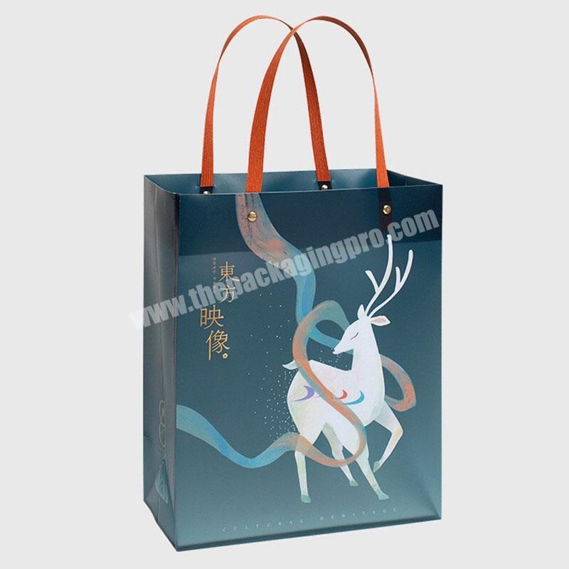 Factory Latest Design the most INs Colored Dear Portable packaging bag for gift