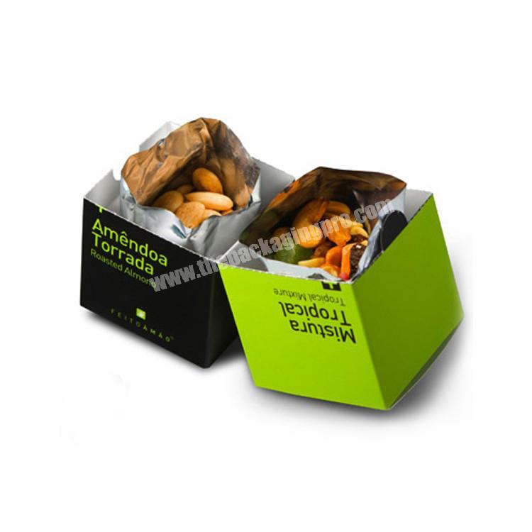 Factory Low Price Custom Cardboard Food Box Paper for Nuts