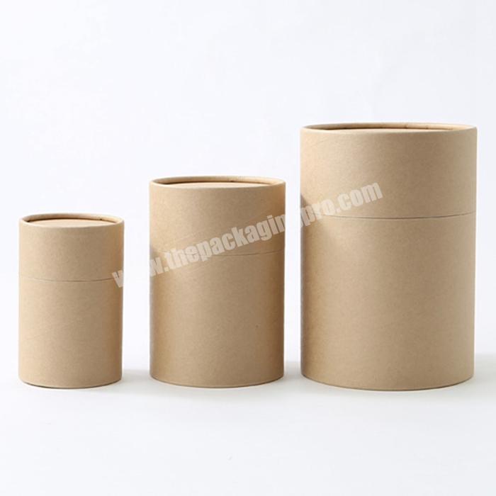 Factory Made High Price Paper Packaging Box Tube For Wine Without Glue