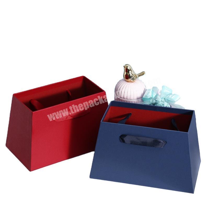 Factory made paper bags customized paper bags paper bag handle rope