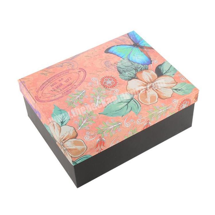 Factory Manufacturer custom printed paper jewelry gift box with lids