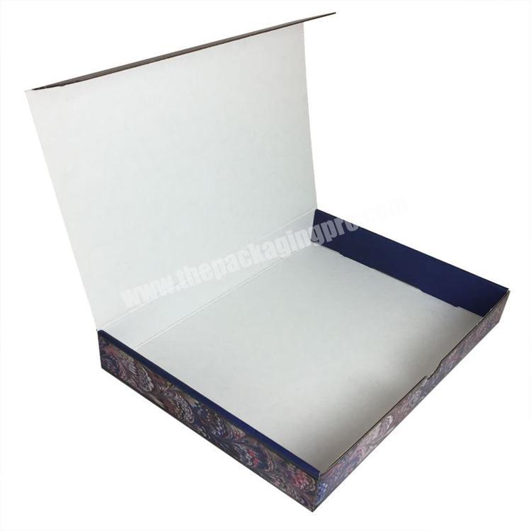 Factory Manufacturer fancy special corrugated paper jewelry retail packing box