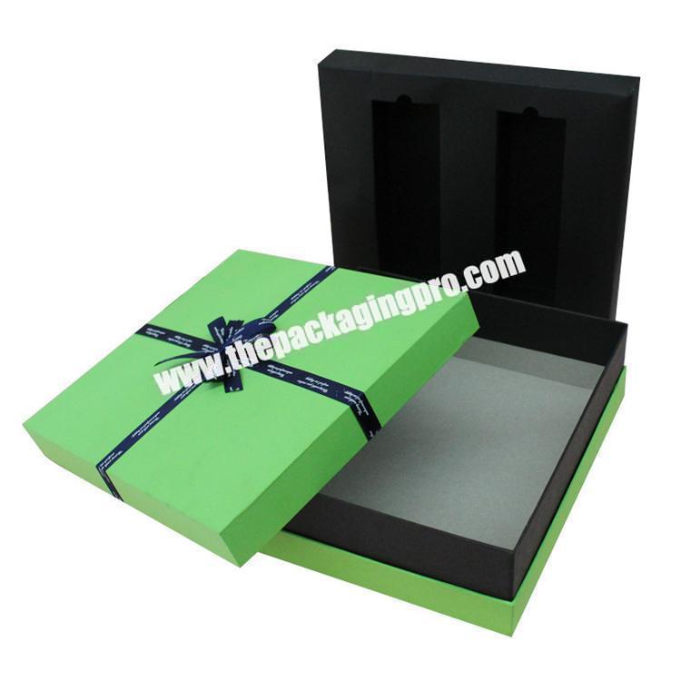 Factory new product lid and base box wholesale green lid and base box personalise lid and base box