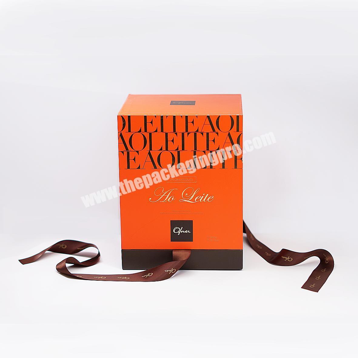 Factory OEM Custom packaging box small chocolate gift packaging
