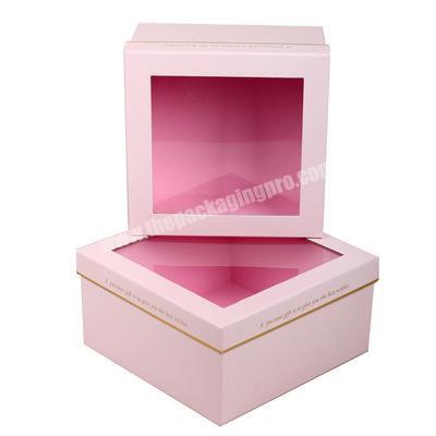 Factory order wholesale flower boxes packing box for flowers luxury gift packing box