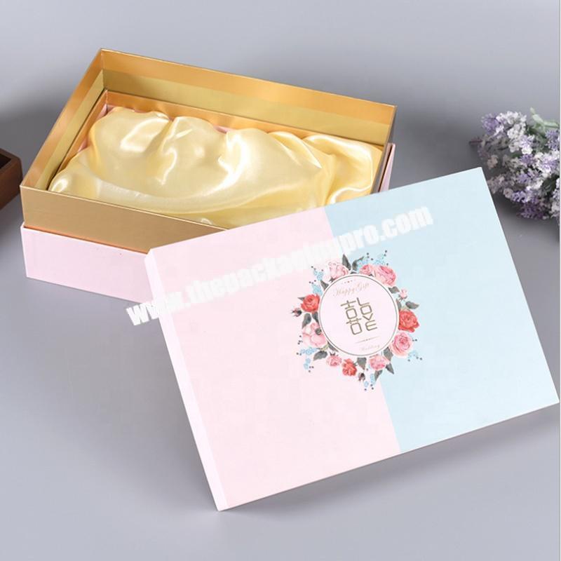 Factory price book shape cardboard hard gift packaging paper box