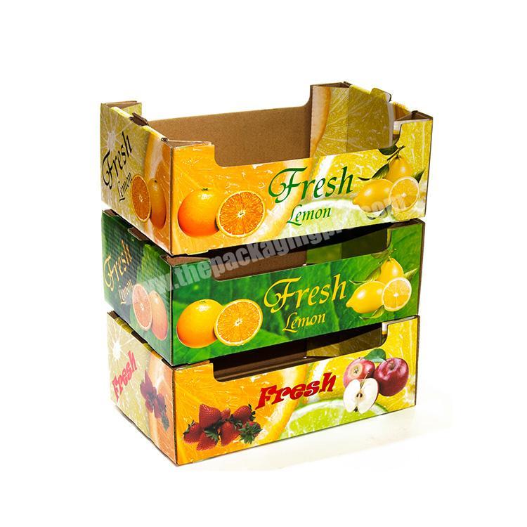 Factory Price Corrugated Fresh Fruit And Veg Subscription Carton Boxes Packaging