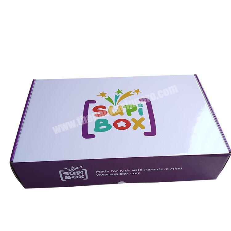 Factory Price Custom Logo Printed Eco Packaging Corrugated Paper Cardboard Mailer Mailing Boxes Subscription Box