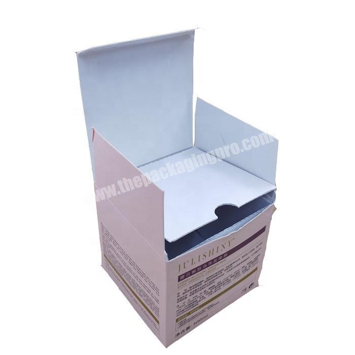 Factory Price Customized Premium quality facial cream cosmetic packaging box